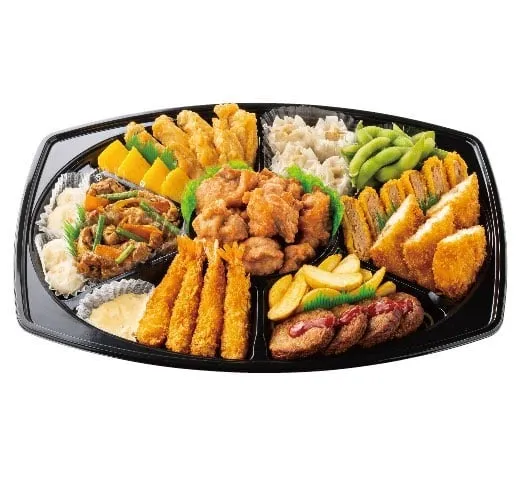 様々なおかずが詰まったお弁当