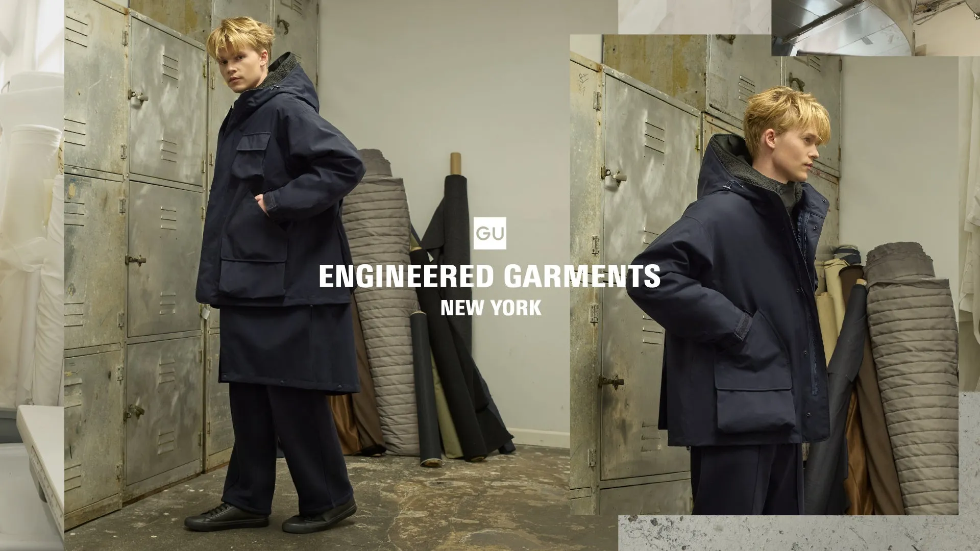 GU ENGINEERED GARMENTS NEW YORK コラボコレクション