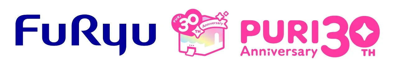 フリューの30周年記念ロゴ。