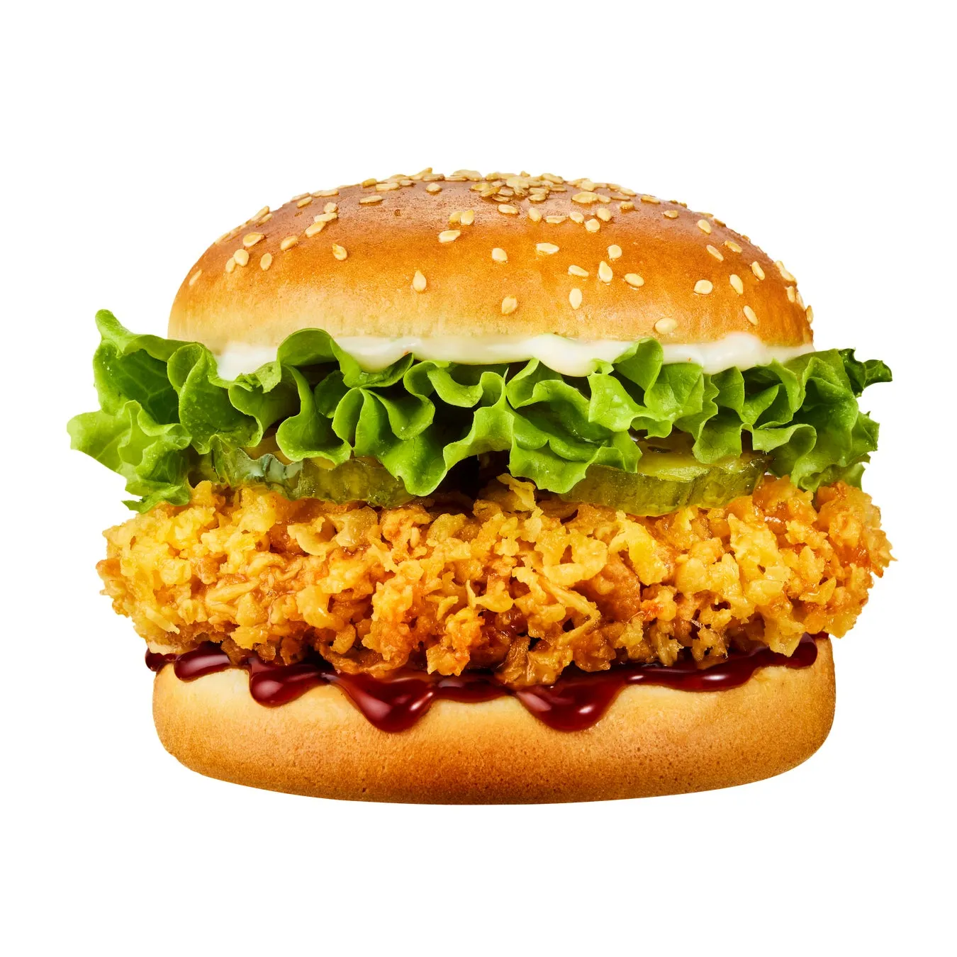 チキンバーガーの写真